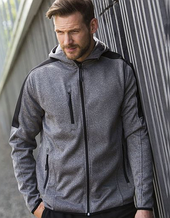 Softshell Veste Zip à Capuche Homme